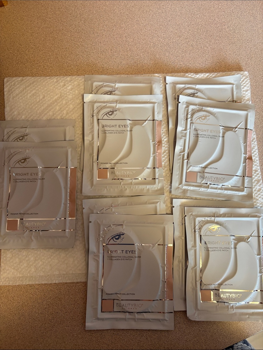Bright Eyes Collagen Eye Patches — White